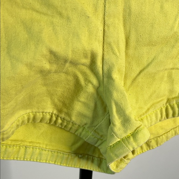 BDG High Waist Yellow Women's Shorts - Picture 6 of 9